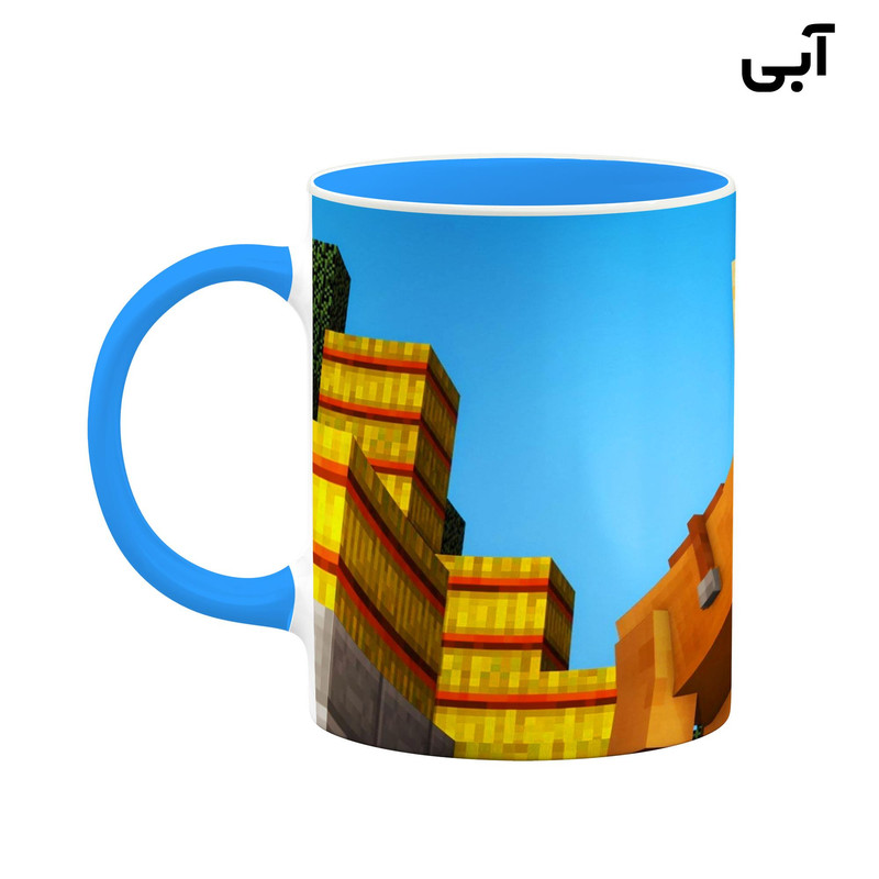 فاکس شاپ ماگ کاکتی طرح ماینکرافت minecraft مدل mgh41603