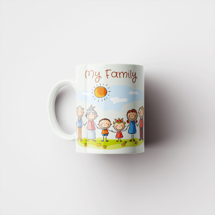 فاکس شاپ ماگ پاد آفرین طرح خانواده کد 839
