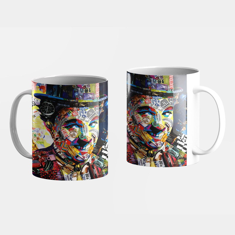 فاکس شاپ ماگ طرح چارلی چاپلین کد 67