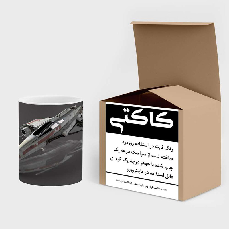 فاکس شاپ ماگ کاکتی مدل کارتون Star Wars Resistance کد mgh23299