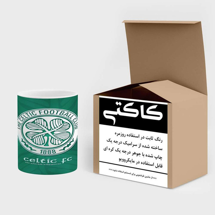 فاکس شاپ ماگ کاکتی مدل تیم Celtic کد mgh19849
