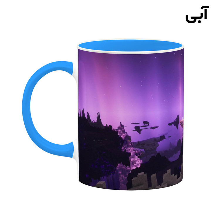 فاکس شاپ ماگ کاکتی طرح ماینکرافت minecraft مدل mgh41450