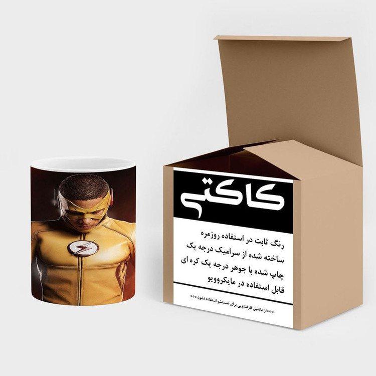 فاکس شاپ ماگ کاکتی مدل Kid Flash کد mgh39315