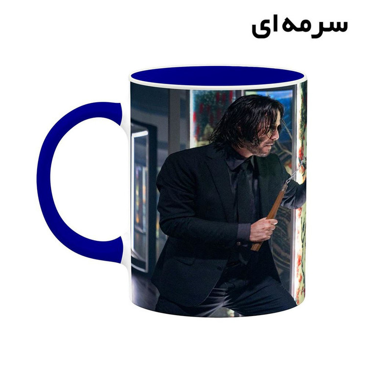 فاکس شاپ ماگ کاکتی طرح جان ویک john wick 4 مدل mgh26455