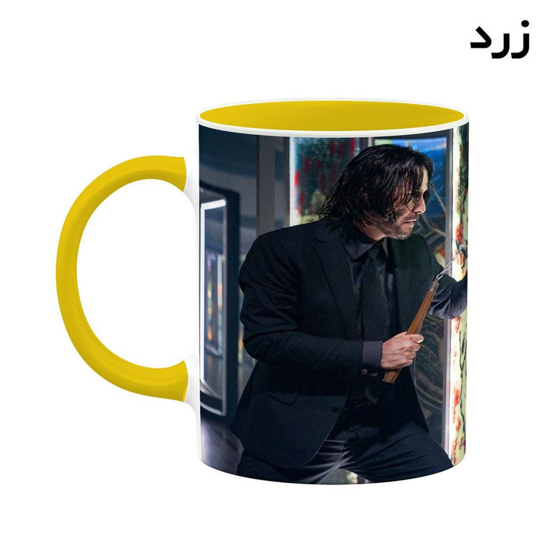 فاکس شاپ ماگ کاکتی طرح جان ویک john wick 4 مدل mgh26455