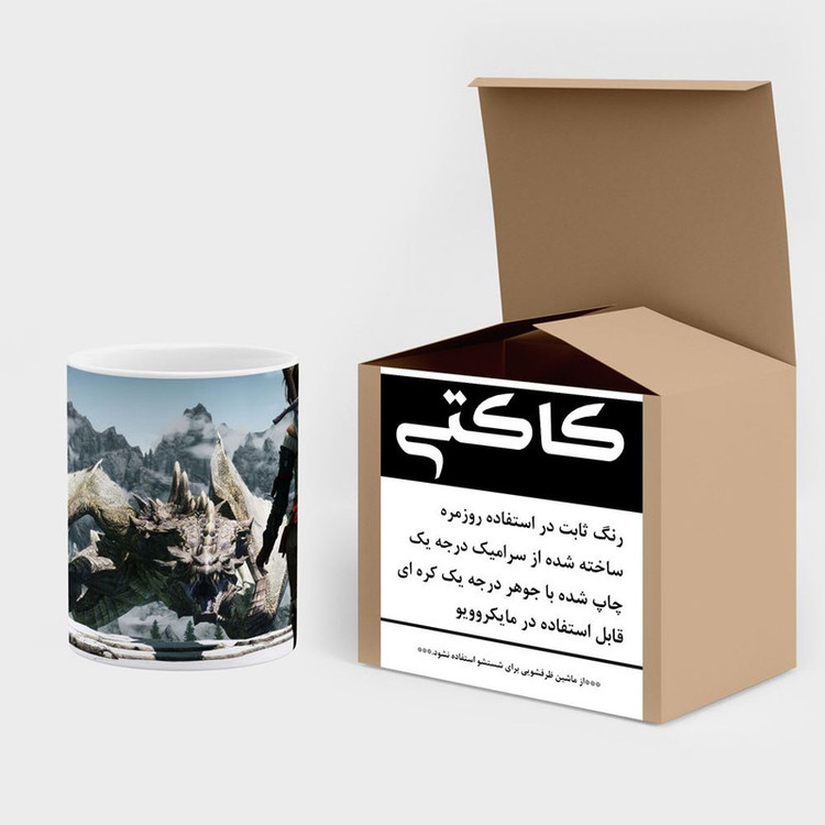 فاکس شاپ ماگ کاکتی مدل بازی The Elder Scrolls V Skyrim کد mgh30808