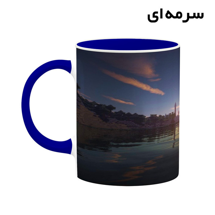 فاکس شاپ ماگ کاکتی طرح ماینکرافت minecraft مدل mgh41230