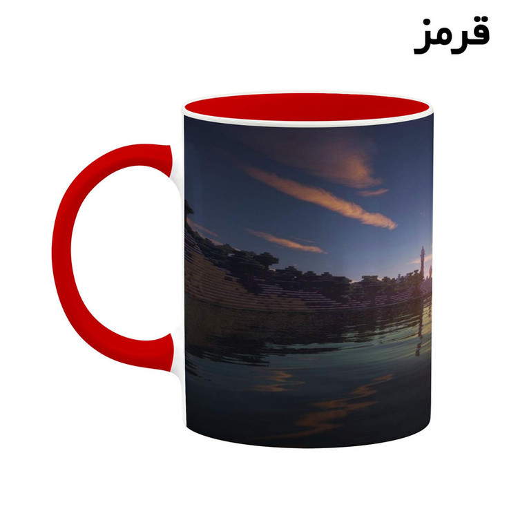 فاکس شاپ ماگ کاکتی طرح ماینکرافت minecraft مدل mgh41230