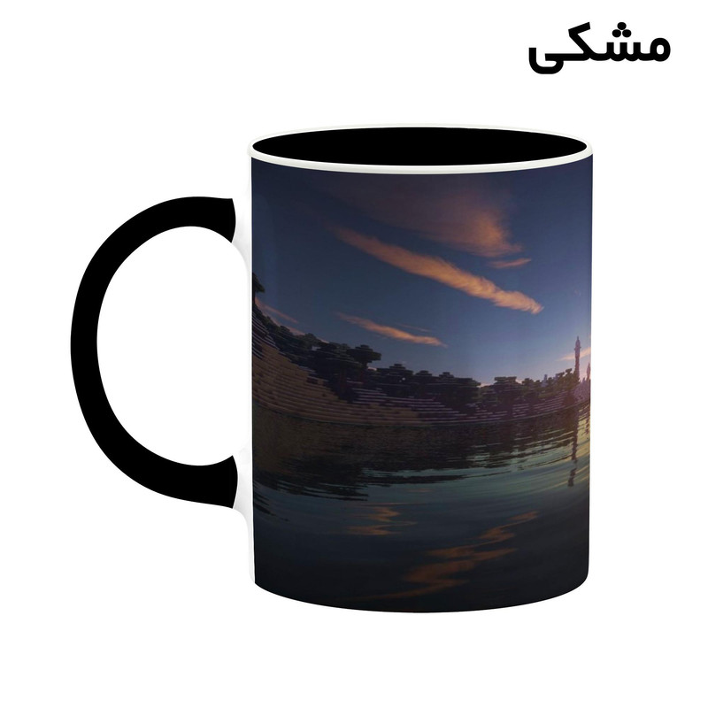 فاکس شاپ ماگ کاکتی طرح ماینکرافت minecraft مدل mgh41230