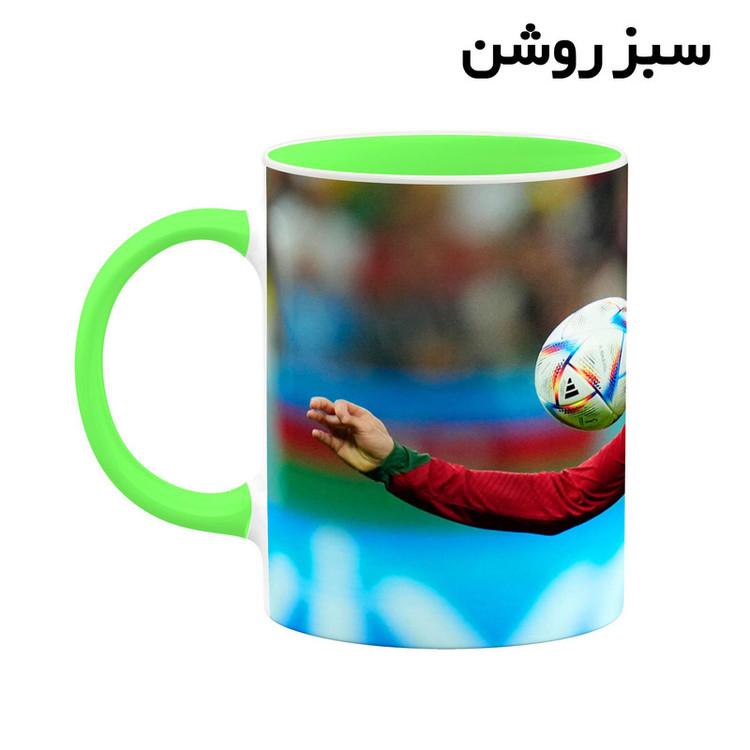 فاکس شاپ ماگ کاکتی طرح Ronaldo رونالدو مدل mgh42999