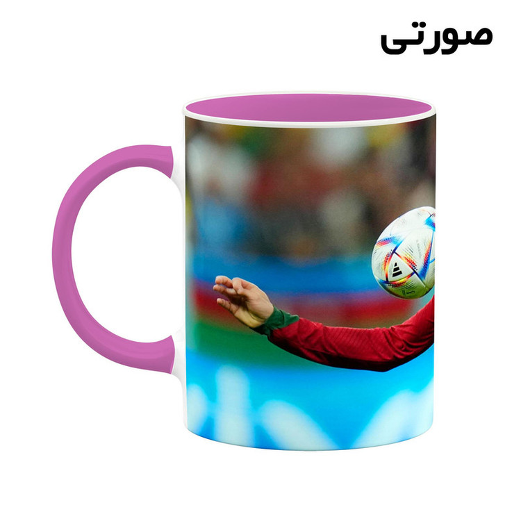 فاکس شاپ ماگ کاکتی طرح Ronaldo رونالدو مدل mgh42999