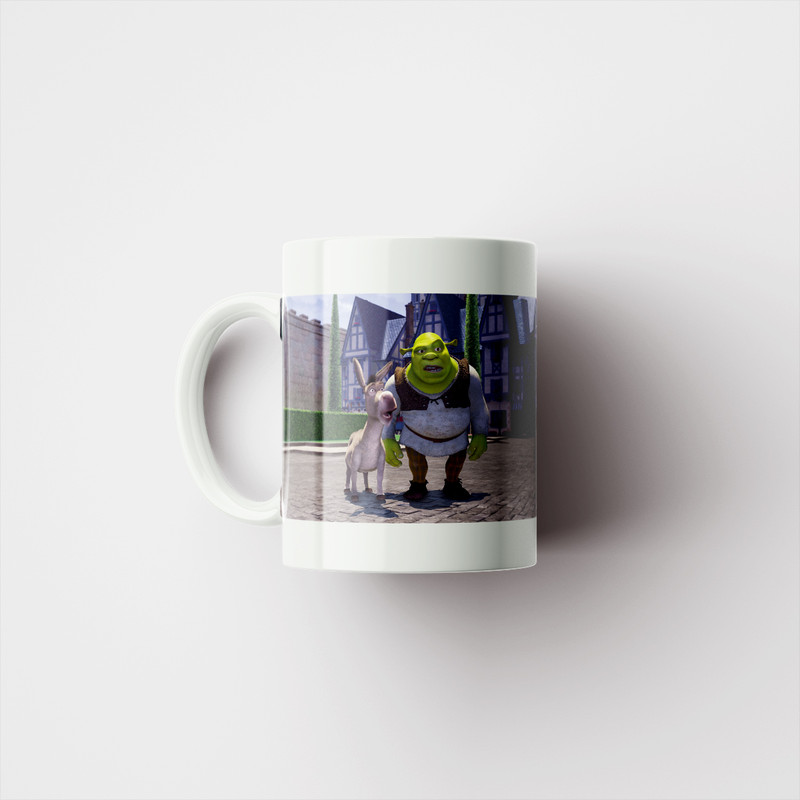 فاکس شاپ ماگ پاد آفرین مدل شرک Shrek کد 1265