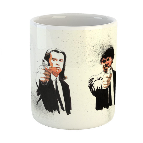 فاکس شاپ ماگ مدل pulp fiction طرح پالپ فیکشن 3