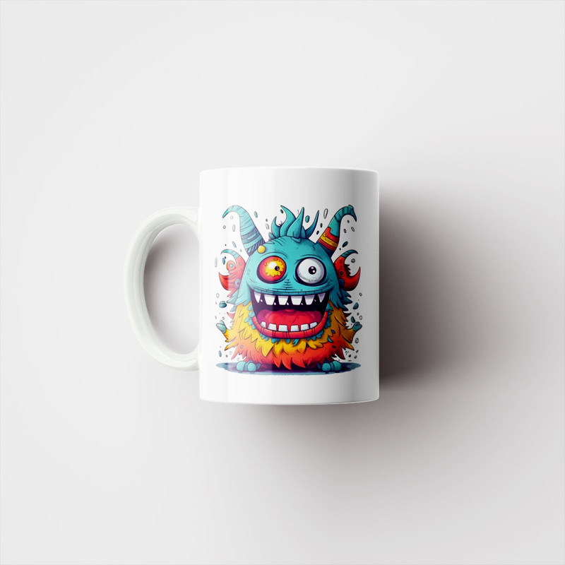 فاکس شاپ ماگ پادآفرین طرح هیولا Monsters کد 1509