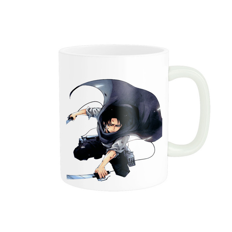 فاکس شاپ ماگ استلار طرح انیمه اتک ان تایتان - نبرد تایتان ها کاپتان لیوای Attack on Titan کد 0851