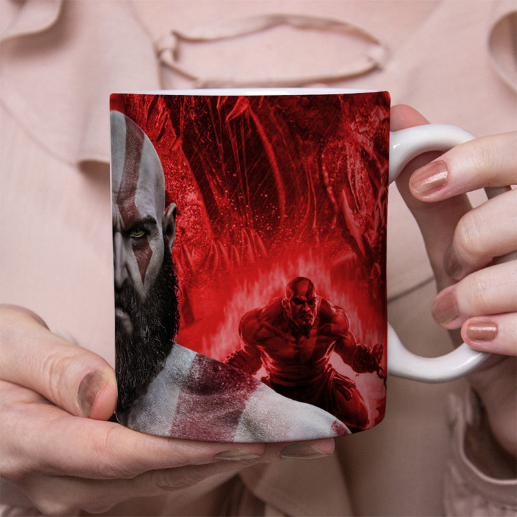 فاکس شاپ ماگ مدل گاد آف وار طرح God of War 1