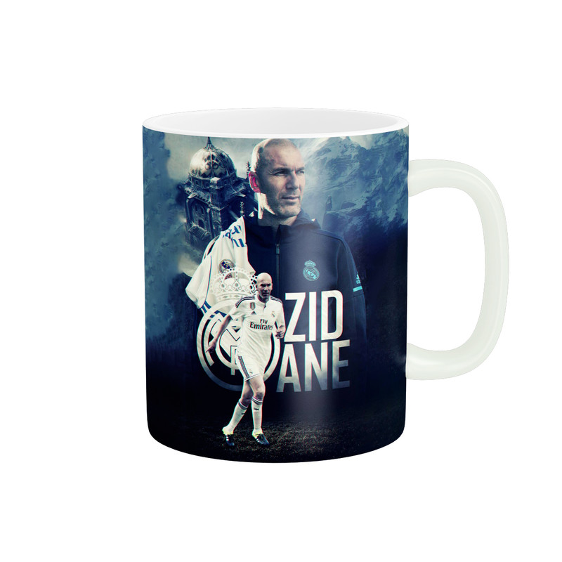 فاکس شاپ ماگ زیگورات مدل Zinedine Zidane کد 1310