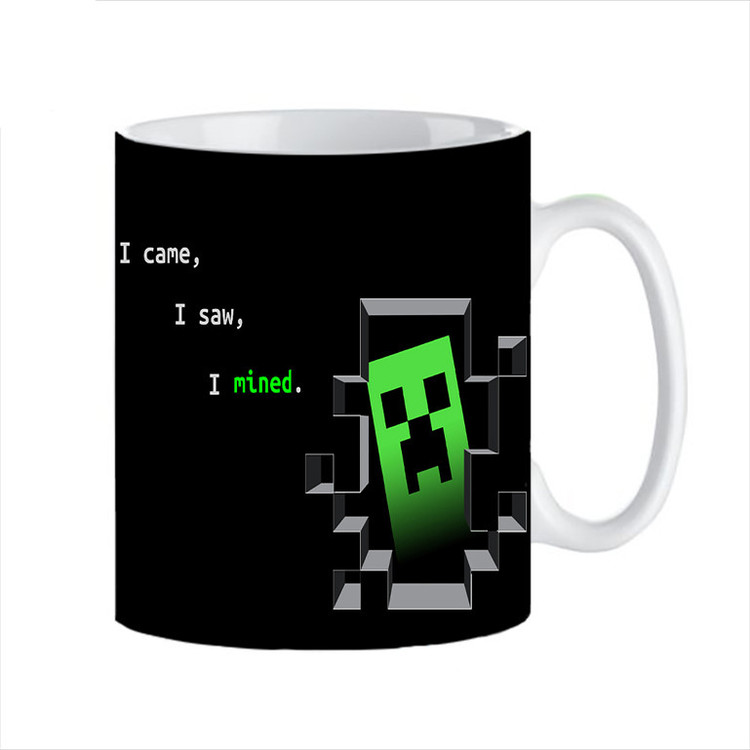 فاکس شاپ ماگ طرح creeper minecraft کریپر کد 465