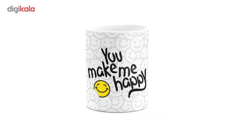 فاکس شاپ ماگ هیدورا طرح You Make Me Happy
