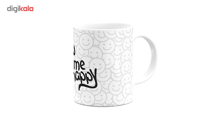 فاکس شاپ ماگ هیدورا طرح You Make Me Happy