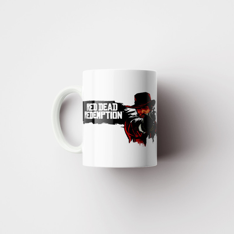 فاکس شاپ ماگ طرح بازی Red Dead Redemption کد 03