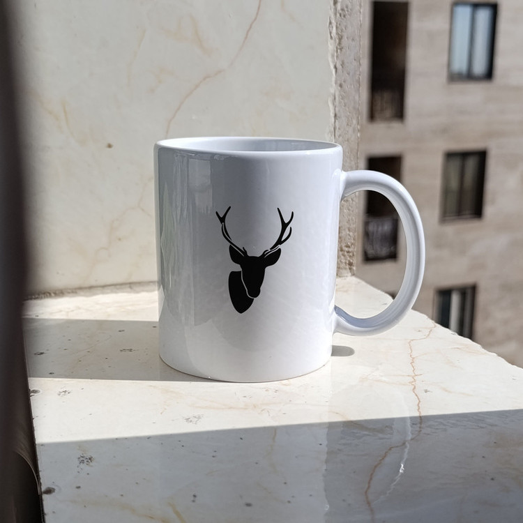 فاکس شاپ ماگ ژالینو طرح گوزن کد 002