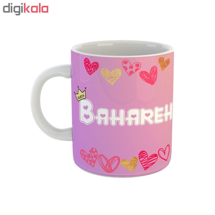فاکس شاپ ماگ طرح تک شاخ مدل بهاره