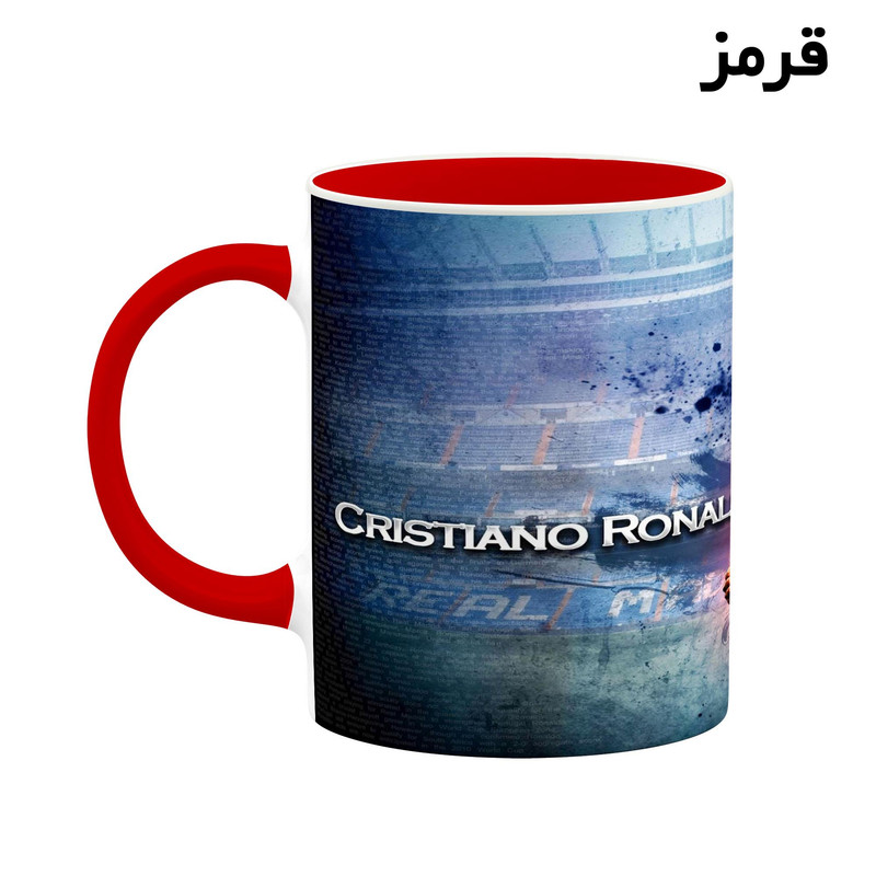 فاکس شاپ ماگ کاکتی طرح Ronaldo رونالدو مدل mgh43063