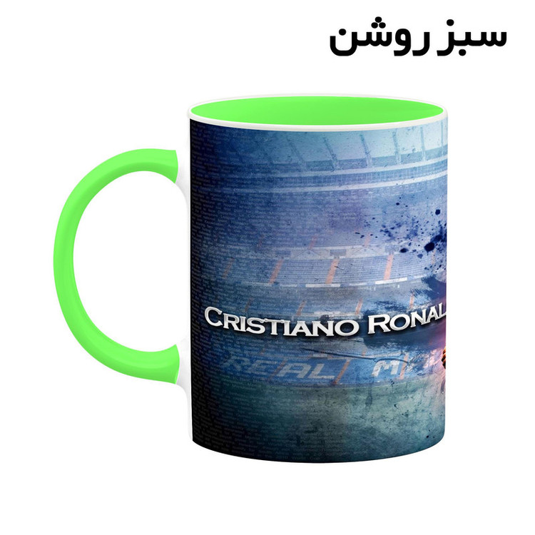 فاکس شاپ ماگ کاکتی طرح Ronaldo رونالدو مدل mgh43063