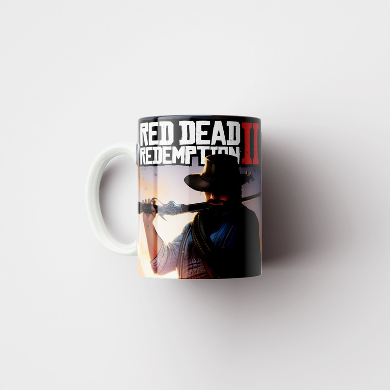 فاکس شاپ ماگ طرح بازی Red Dead Redemption کد 04