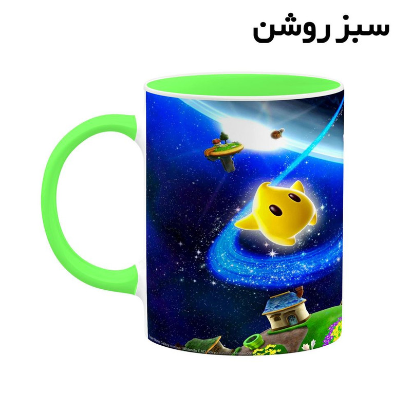 فاکس شاپ ماگ کاکتی مدل بازی سوپر ماریو Super Mario Galaxy کد mgh30581