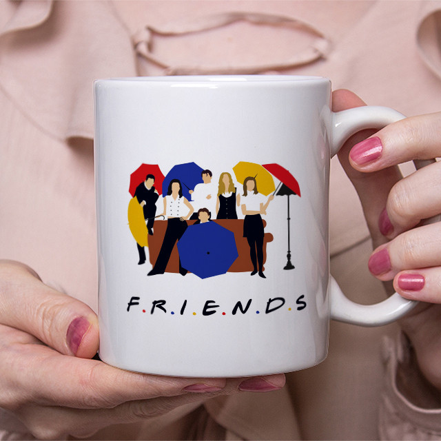 فاکس شاپ ماگ طرح friends مدل رایان