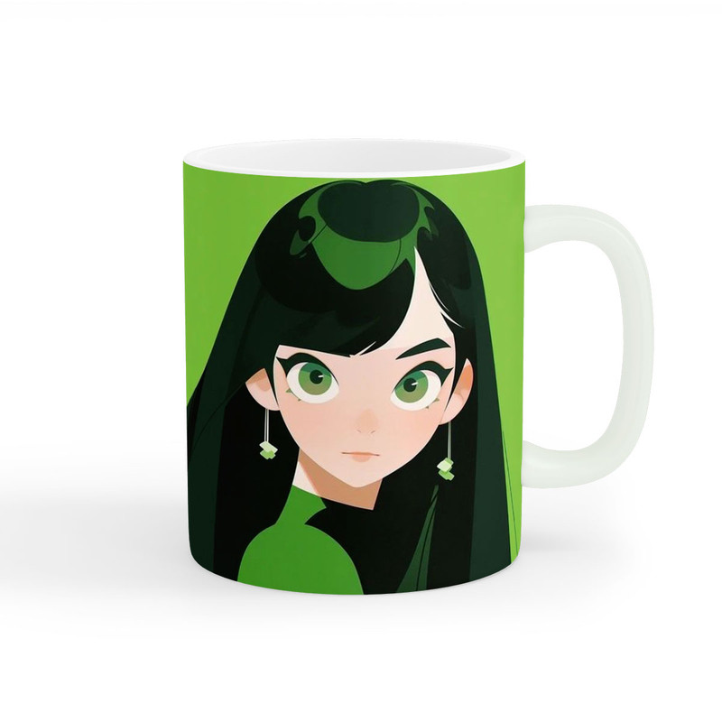 فاکس شاپ ماگ طرح دخترانه دختر کیوت کد wall-8257