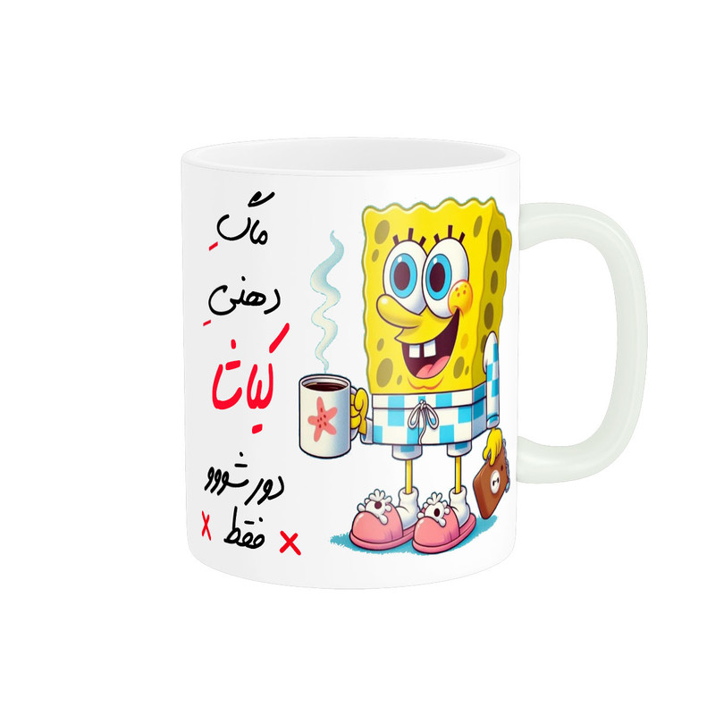 فاکس شاپ  ماگ ناریکو مدل لیوان شخصی طرح اسم کیاشا کد 013510
