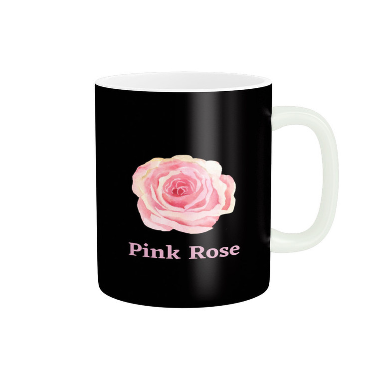 فاکس شاپ ماگ طرح PINK ROSE کد M60