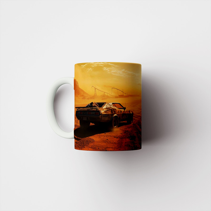 فاکس شاپ ماگ مدل ماشین طرح فیلم mad max کد 81