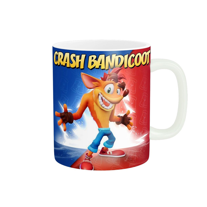 فاکس شاپ ماگ طرح بازی کراش Crash کد Crash-03