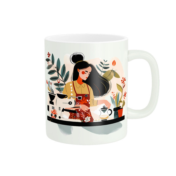 فاکس شاپ ماگ طرح Cafe کد 308