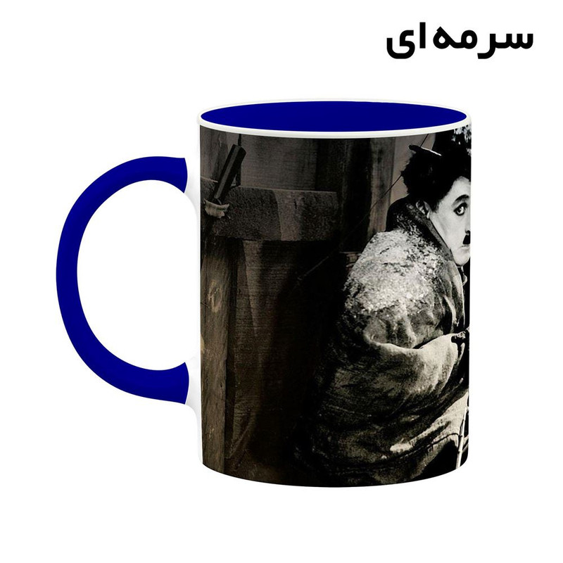 فاکس شاپ ماگ کاکتی طرح چارلی چاپلین Charlie Chaplin مدل mgh25473