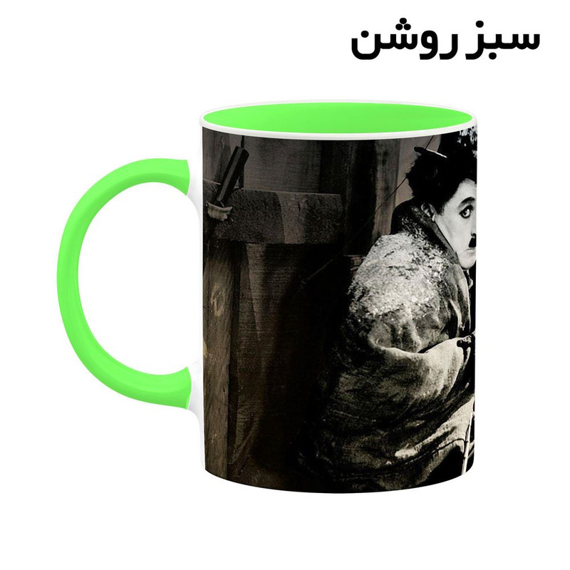 فاکس شاپ ماگ کاکتی طرح چارلی چاپلین Charlie Chaplin مدل mgh25473