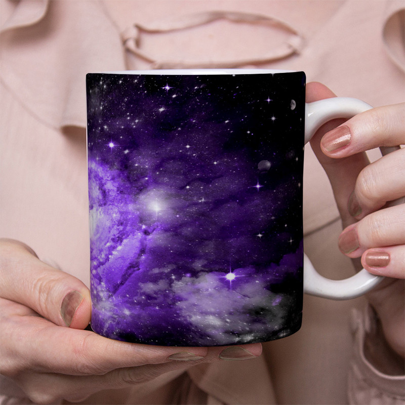 فاکس شاپ ماگ مدل Galaxy طرح کهکشانی