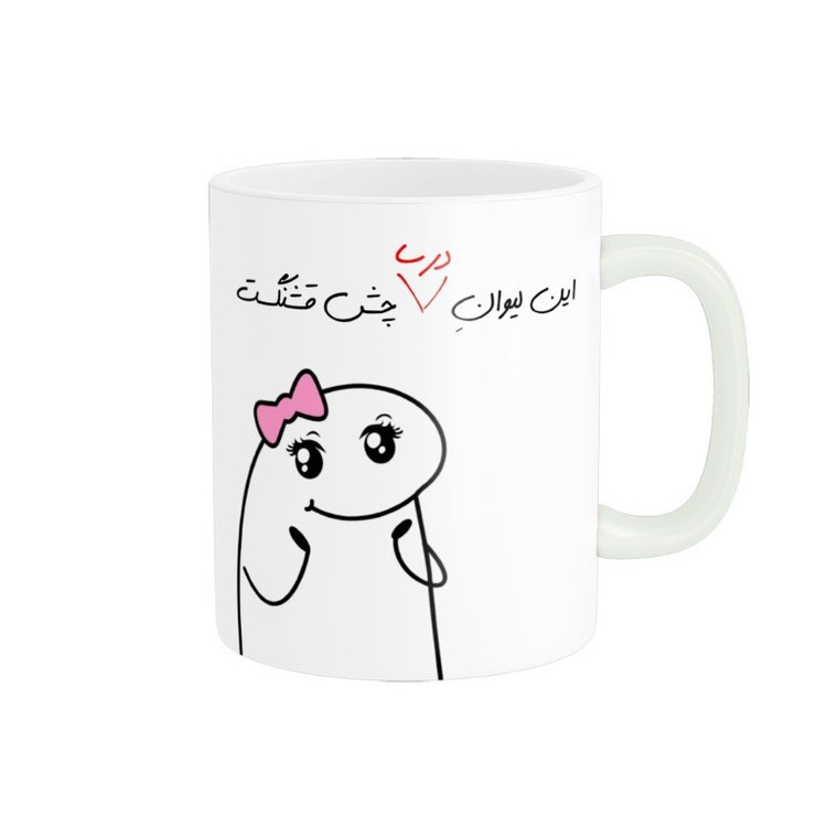 فاکس شاپ ماگ راسای مدل چشم قشنگ اسم درسا