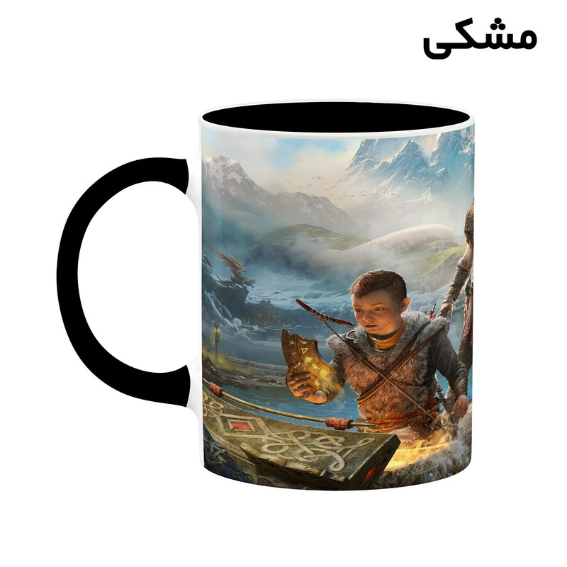 فاکس شاپ ماگ کاکتی طرح گاد آف وار God Of War مدل mgh40833