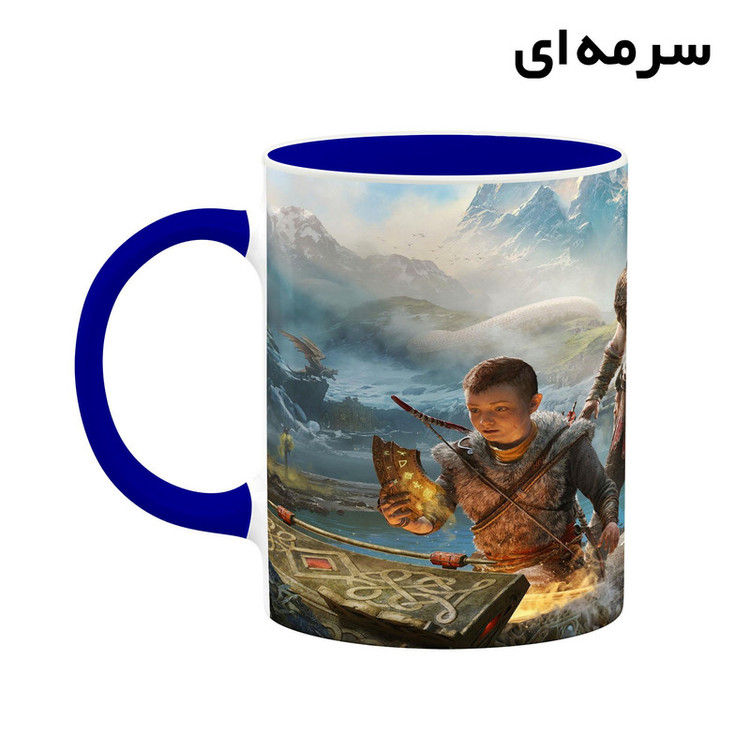فاکس شاپ ماگ کاکتی طرح گاد آف وار God Of War مدل mgh40833