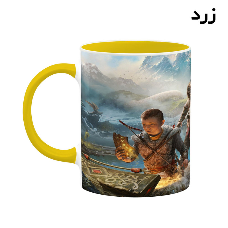 فاکس شاپ ماگ کاکتی طرح گاد آف وار God Of War مدل mgh40833