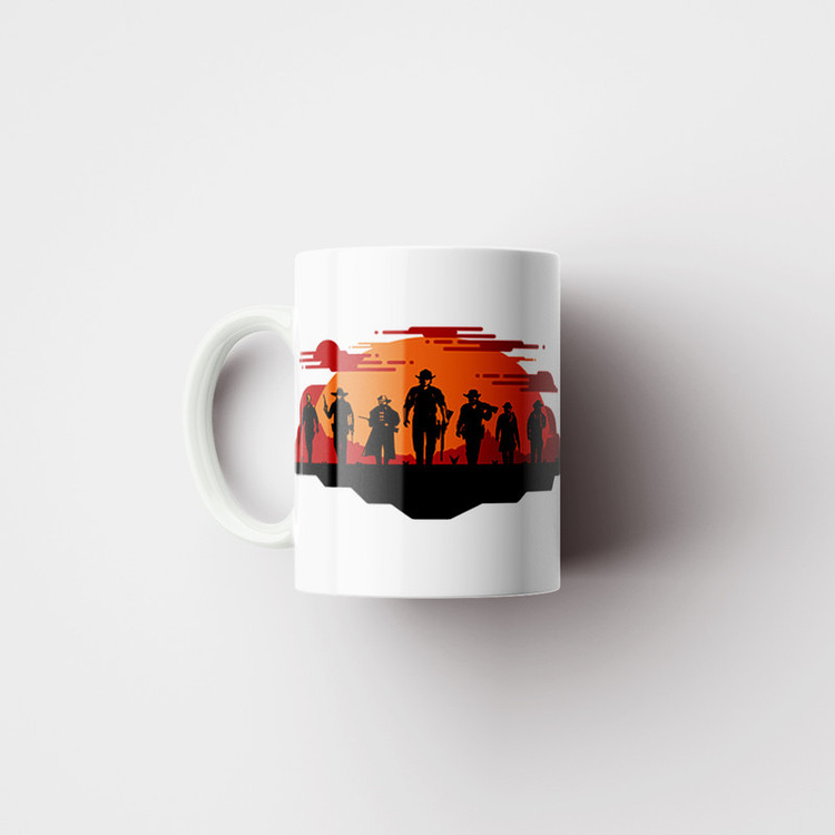 فاکس شاپ ماگ طرح بازی Red Dead Redemption کد 06