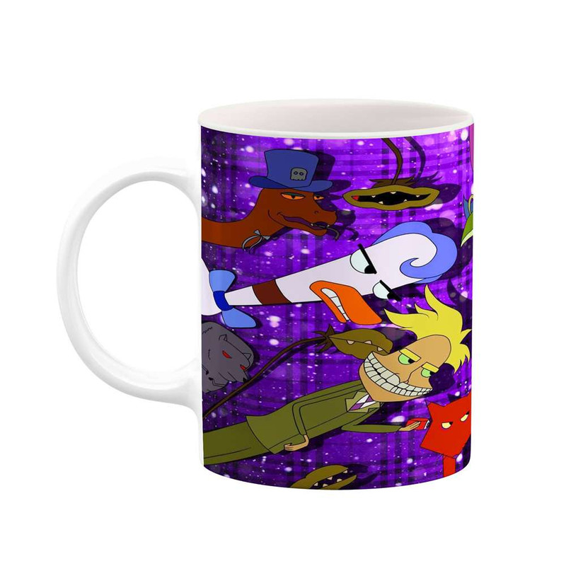 فاکس شاپ ماگ کاکتی مدل کارتون Courage The Cowardly Dog کد mgh22430