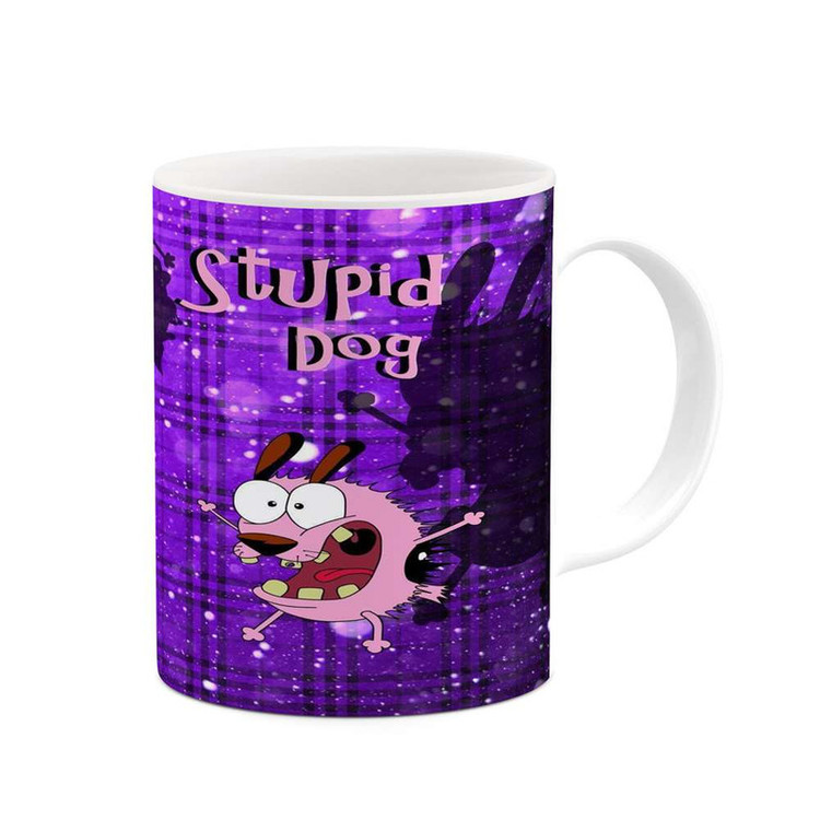فاکس شاپ ماگ کاکتی مدل کارتون Courage The Cowardly Dog کد mgh22430