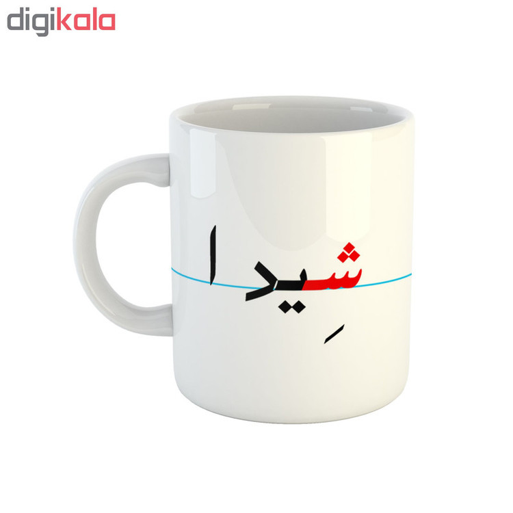 فاکس شاپ ماگ طرح شیدا مدل دبستان