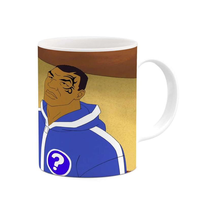 فاکس شاپ ماگ کاکتی مدل کارتون Mike Tyson Mysteries کد mgh22746